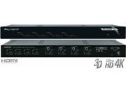 Key Digital KD 4x4CSK 4x4 I O HD 4K HDMI Matrix Switcher w Audio De embedders