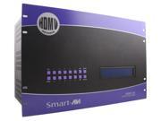 Smartavi SM HDMV 16XS 16 Port HDMI RS 232 Multiviewer w PiP Dual Quad Full modes