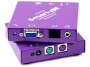 Smartavi SX RX200S Video Audio PS2 CAT5 Extender Receiver 500ft 1600x1200