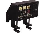Altinex TBL102 Tabletop Interconnect Box w AC Power VGA 3.5mm CAT6 S Video RCA