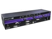 Smartavi SFX 4P M S 4 Port DVI D USB 2.0 Fiber Optic Extender Kit 1500ft DDC