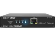 Shinybow SB 6353T R KIT HDMI HDBaseT WallPlate TRANSMITTER w PoH RX up to 330ft