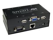 Smartavi UX PLUSS VGA USB CAT5 Extender kit up to 500ft P P