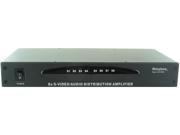 Shinybow SB 3709MRM 1x8 S Video Stereo Audio Distribution Amplifier