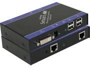 Smartavi DVX PLUS USB 1.1 and DVI D Extender Kit 1920x1200 225ft