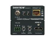 Shinybow SB 6333x3 KIT 3 Play HDBaseT TX RX KIT up to 330 Ft w IR RS 232