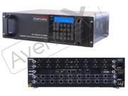 AvenView MSW HBT4K C6 16X16E 16X16 4k HDMI HDBaseT Matrix Switch 3D Ethernet POE