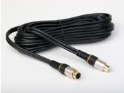 4m 12ft ATLONA Double Shielded Gold Plated S Video Cable for S VHS DVD TV PC