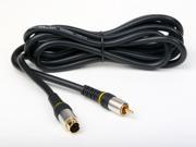 4M 13FT ATLONA S VHS S VIDEO TO MALE RCA PC TO TV ADAPTER CABLE 12ft