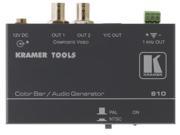 Kramer 810 Composite S Video Color Bar Audio Tone Generator