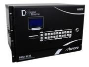 32x32 DXM Switcher with HDBaseT Fiber