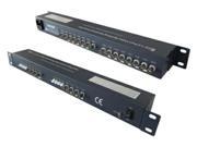 Video Distribution Amplifier 8 Inputs w 8x2 Outputs