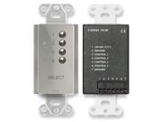4 Channel Remote Control for RU ASX4D and RU ASX4DR Stainless