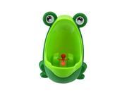 Hot Sale Hang on Wall Cute Frog Design Mommy Helper Separable Easy Wash Children Toilet Training Kids Urinal Plastic for Boys Pee Independence Focus Training Gr