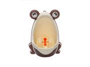 Hot Sale Hang on Wall Cute Frog Design Mommy Helper Separable Easy Wash Children Toilet Training Kids Urinal Plastic for Boys Pee Independence Focus Training Co