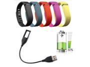 Portble USB Smart Wristband Charger Charging Cable Cord With Reset Button For Fitbit Flex Wireless Activity Wristband