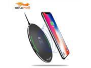 10W Fast Wireless Charger for Samsung Galaxy Note 8 S8 S7 edge S6 Universal QI Wireless Charging Pad for Iphone X 8 8 plus