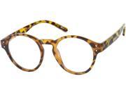 Readers.com The Archie 2.25 Tan Tortoise Reading Glasses