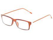 Readers.com The Ovation Flexible Reader 2.25 Orange Reading Glasses