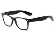 Readers.com The Mooresville 1.25 Glossy Black Reading Glasses