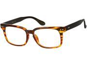 Readers.com The Klein 2.50 Orange Black Tortoise Reading Glasses