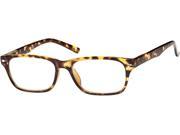 Readers.com The Colonial 2.50 Yellow Tortoise Reading Glasses