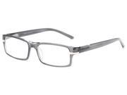 Readers.com The Cambridge 3.25 Clear Grey Reading Glasses