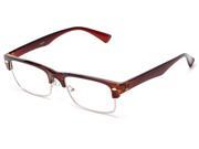 Readers.com The Dickens 1.25 Brown Reading Glasses