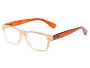 Readers.com The Oliver 2.50 Brown Wood Look Brown Reading Glasses