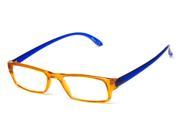 Readers.com The Lisa 1.25 Yellow Blue Reading Glasses