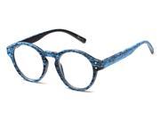 Readers.com The Bakersfield 3.00 Blue Black Reading Glasses