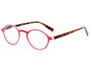 Readers.com The Studio 3.25 Red and Tortoise Reading Glasses
