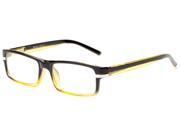 Readers.com The Cambridge 1.50 Yellow Black Reading Glasses