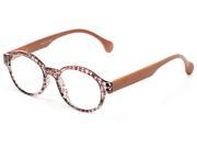 Readers.com The Preppy 2.00 Brown Houndstooth Reading Glasses