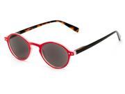 Readers.com The Loft Sun Reader 1.50 Red Tortoise with Smoke Unisex Round Reading Sunglasses