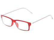 Readers.com The Ovation Flexible Reader 2.00 Red Pink Reading Glasses