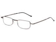 Readers.com The Kennedy Folding Reader 1.25 Grey Reading Glasses