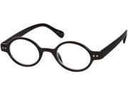 Readers.com The Davey 2.50 Black Reading Glasses