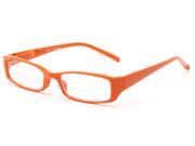 Readers.com The Sophie 3.50 Orange Unisex Rectangle Reading Glasses