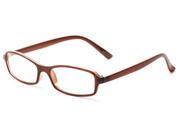 Readers.com The Gleela 3.25 Brown Reading Glasses