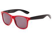 Readers.com The Guthrie Sun Reader 3.50 Red Black with Smoke Reading Glasses