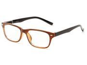 Readers.com The Williamsburg Bifocal 1.50 Brown Stripe Reading Glasses