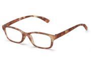 Readers.com The Gemma 3.00 Brown Floral Reading Glasses