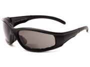 Readers.com Tinted Bifocal EVA Safety Goggles 2.00 Black with Smoke Reading Glasses