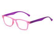 Readers.com The Hepburn 2.00 Dark Pink Purple Reading Glasses