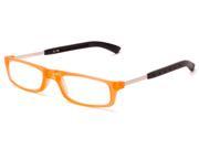Readers.com The Apricot Folding Reader 2.50 Orange Reading Glasses