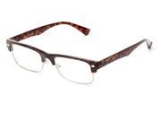 Readers.com The Dickens 1.50 Brown Tortoise Reading Glasses