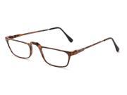Readers.com The Carbon 3.00 Brown Marble Reading Glasses