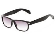 Readers.com The Knoxville Sun Reader 1.50 Black with Smoke Unisex Retro Square Reading Sunglasses