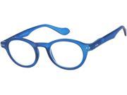 Readers.com The Channing Blended Bifocal Computer Reader 1.50 Arctic Blue Reading Glasses